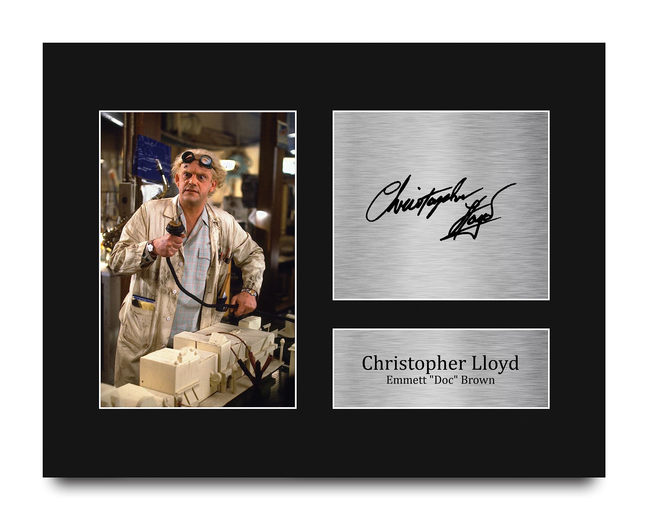 Amazon.com: HWC Trading Christopher Lloyd Back to the Future Doc